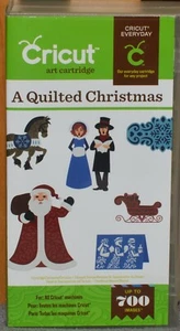 Cricut Quilted CHRISTMAS CARD IMAGES LAYERED Cartridge PROVO - Picture 1 of 2
