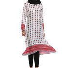 Bohemian Printing Dress Muslim Middle East Women Islamic Robe Arabic Abaya New