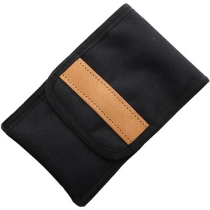 Fodero Nylon-Costruzione Nero 5,5" Chiuso Contiene Due Dei Vostri Coltelli Pieghevoli - Foto 1 di 5