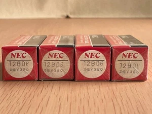 Vintage Vacuum Tube NEC 12BD6 Lot of  4 Unopened Japan - Picture 1 of 3
