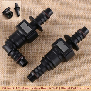 Conector de conexión de liberación rápida de línea de combustible para automóvil acoplador de manguera de motocicleta de nailon - Imagen 1 de 15