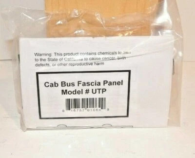 NCE #207 UTP Cab Bus Facia Panel for NCE Bus NEW - Image 1 of 2