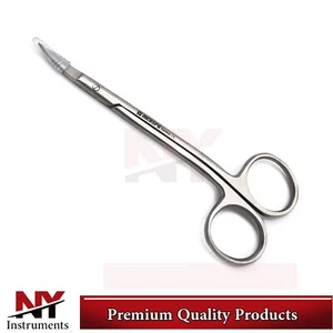 Dental La-Grange Schere Trimmen Gewebe Zahnfleisch doppelt gebogen chirurgische Instrumente - Bild 1 von 4