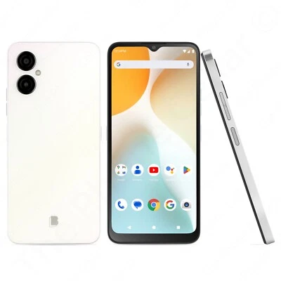 BLU G34 64GB Unlocked 6.5" IPS HD+ 13MP GPS Dual SIM Standby 5000mAh Cream G1070 - Image 1 of 4