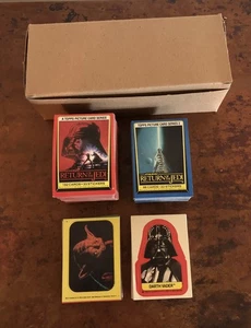 1983 Star Wars Return of the Jedi Series 1 and 2 Topps 220 Card 55 Stickers - Picture 1 of 17