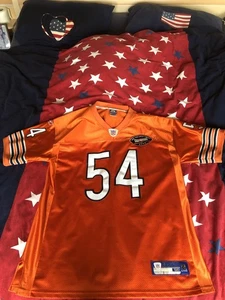Reebok NFL OnField Chicago Bears Brian Urlacher Jersey  50 New Soldier Field - Bild 1 von 5
