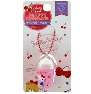Sanrio Hello Kitty Frappe Keyholder Keychain Cherry Pink Kawaii - Picture 1 of 1
