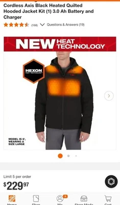 ⭐️NEW 2024 PIPELINE⭐️ Milwaukee M12 AXIS HEXON 2XL Heated Jacket Kit - Image 1 of 2