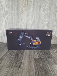 Yi Gong Toys Escavatore Telecomando Bianco Giocattolo - Alimentato a Batteria - Foto 1 di 8
