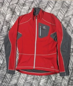 Salomon Advanced Skin Shield Jacket Mens Medium M Reflective Running Cycling - Picture 1 of 23