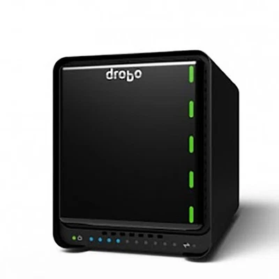 Drobo 5D (DRDR5-A) 5-Bay Direct Attached Storage DAS – USB 3.0 + Thunderbolt 2 - Image 1 of 4