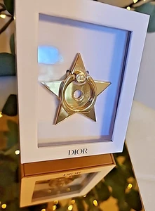 Dior goldfarben Stern Smartphone Ring Halter ~ neu im Karton - Bild 1 von 4