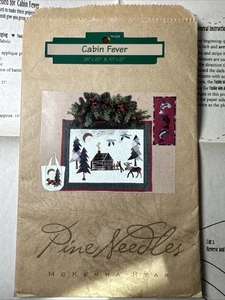 Cabin Fever PN 208 quilt pattern by Pine Needles/McKenna Ryan Moose Fish Pines - Picture 1 of 7