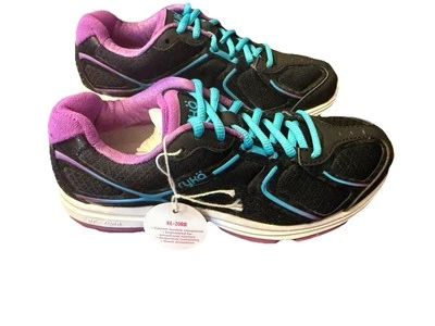 Ryka Women's Devotion Black/Purple/Blue Walking Shoes Size 5 | Comfort Sneakers - Image 1 of 4