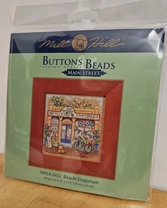 Mill Hill Buttons  & Beads Spring  BICYCLE EMPORIUM  Kit MH14-2412 - Picture 1 of 3