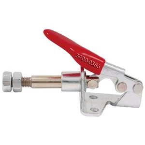 STRIAGH LINE FLANGED BASE TOGGLE CLAMP WITH 100 LBS HOLDING CAPACITY (3900-0386) - Picture 1 of 3