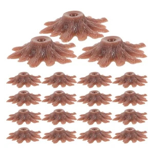  Base de mini árboles 100 un.: simulación miniatura planta soportes pies hágalo usted mismo pie de árbol - Imagen 1 de 12