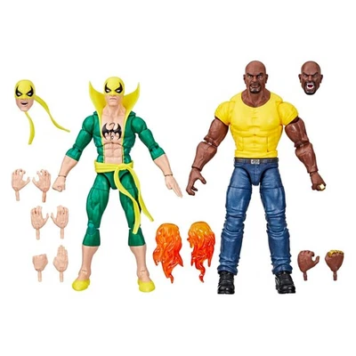 Marvel Legends Iron Fist and Luke Cage 6 Inch Action Figure Set - Image 1 of 4