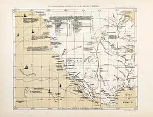 1782  1879  NEW MEXICO- NEW ALBION - UNITED STATES MAP Wheeler - Jeffrey - Picture 1 of 2