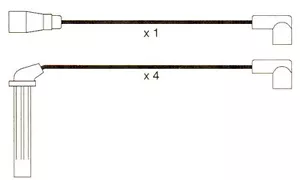 Saab, 9000, 2.0. 16v Formula Power 10mm PERFORMANCE RACE PERFORMANCE Lead set - Picture 1 of 1