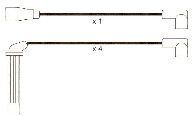 Saab, 9000, 2.0. 16v  Formula Power 10mm Performance RACE PERFORMANCE Lead set - Image 1 of 1