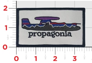 NAVY VAW-121 BLUETAILS E-2 HAWKEYE PROPAGONIA EMBROIDERED PATCH WITH HOOK & LOOP - Picture 1 of 1