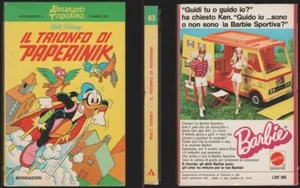 I CLASSICI DISNEY 63 IL TRIONFO DI PAPERINIK - SETTEMBRE 9/1975 CON BOLLINO - Picture 1 of 1