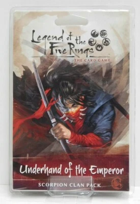 UNDERHAND OF THE EMPEROR -Leyenda de los Cinco Anillos Suplemento L5R - NUEVO / PRECINTADO Foto 1 de 4