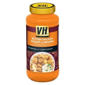 6 Jars of VH Indian Butter Chicken Cooking Sau 341ml/11.5oz Each - Picture 1 of 2