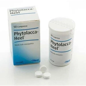 GUNA Phytolacca Heel Medicinale Omeopatico, 50 Compresse - Foto 1 di 1
