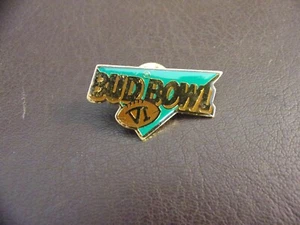 Bud Bowl VI Budweiser Lapel/Hat Pin Made In China - Picture 1 of 5