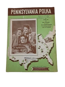 Vintage Noten Pennsylvania Polka 1942 Andrew Sisters Lester Lee Zeke Maniers - Bild 1 von 8