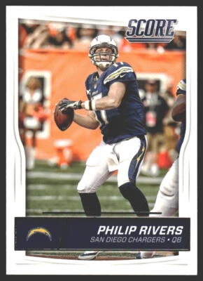 Philip Rivers #260 2016 Score San Diego Chargers - Image 1 of 2