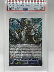 Lord of the Seven Seas, Nightmist (SP) PSA 10 Gem Mint💎 BT13 Cardfight Vanguard - Picture 1 of 13
