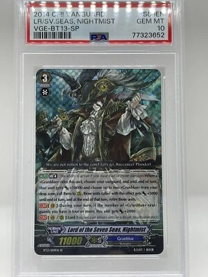 Lord of the Seven Seas, Nightmist (SP) PSA 10 Gem Mint💎 BT13 Cardfight Vanguard - Image 1 of 4