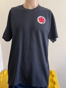 Seleccion Colombia national team FCF jersey Mens Size Large Black T-Shirt - Picture 1 of 3