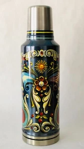 Darío Rego X-large thermos filete Porteño hand-painted in Buenos Aires Argentina - Picture 1 of 4