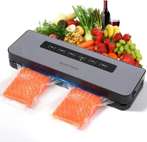 Macchina Sottovuoto Alimenti, 5 in 1 Automatica Macchina Sottovuoto per Alimenti - Foto 1 di 12
