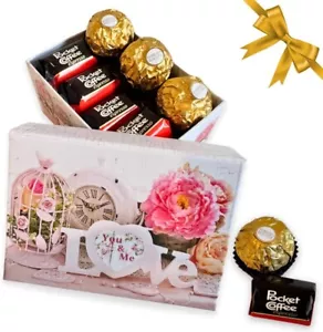 Valentinstag Geschenk - Love Box + 4 Pocket Coffe + 3 Ferrero Rocher - Bild 1 von 6