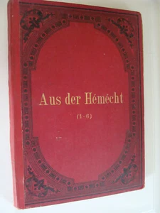 Libro de canciones de piano vintage de Luxemburgo Aus der Hemecht 6 libros en 1 vol - Imagen 1 de 4