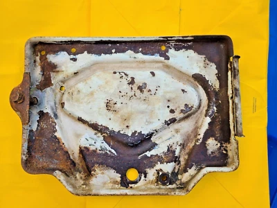 Bandeja de bateria Volvo 142 144 145 E GL 1966-1974 164 caixa fabricante de equipamento original 1969 1970 1971 1972 73 - Imagem 1 de 4