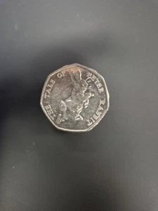 50p coin The Tale of Peter Rabbit 2017 - Circulated - Picture 1 of 2