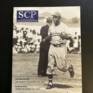 SCP Auctions 12/2020 Jackie Robinson Montreal Royals Auction CATALOG! - Picture 1 of 11