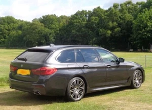 BMW 5 Series Alloy Wheel Centre Caps G30 G31 2017-2024 Touring Estate diesel 3.0 - Picture 1 of 11