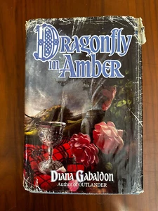Dragonfly In Amber Book Club Edition Hardcover Diana Gabaldon Outlander - Picture 1 of 8