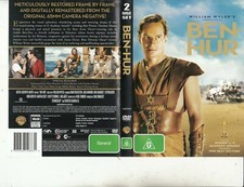 Ben Hur-1959-Charlton Heston-[Special 2 Disc Set+ 6 Cards-213 Min]-Movie-2 DVD