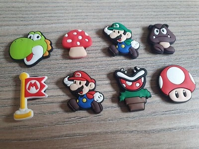 Magnete für Super Mario* Fans. Geschenk Kinder Geburtstag Mitgebsel Set. Cool - Bild 1 von 4