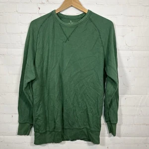 Old Navy Hemd Herren Größe Large grün Rundhals Thermohemd Langarm Pullover - Bild 1 von 9