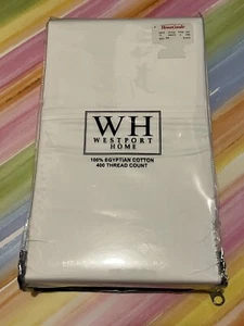New Westport Home Egyptian cotton pillowcases 400 thread count standard/queen - Picture 1 of 3