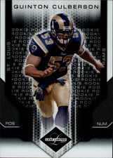 2007 Leaf Limited Football Card #224 Quinton Culberson Rookie